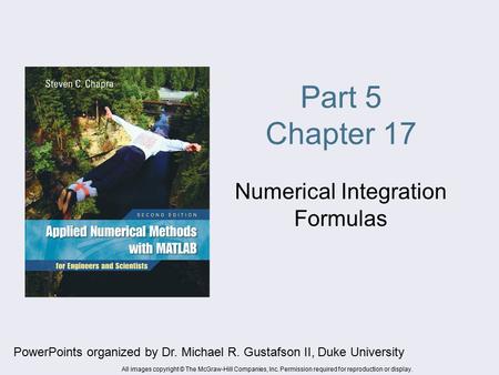 Numerical Integration Formulas