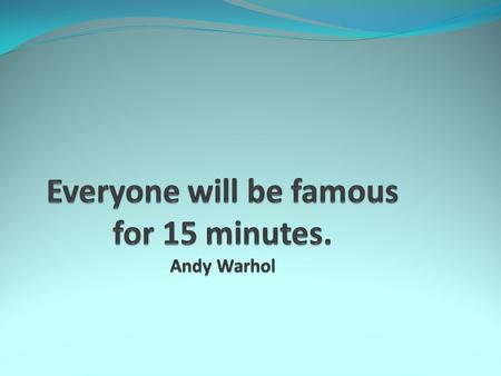 Warhol Biography Andy Warhol was born in Pittsburgh, Pennsylvania in 1928. His parents had only recently moved to the United States from what is now Slovakia.