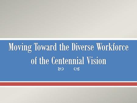 . 1. What does “diversity” mean to you? How does diversity relate to your workplace? 2. What are some strategies that you have observed, implemented,