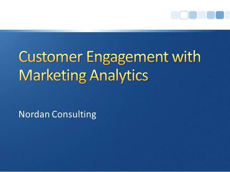 Nordan Consulting. Agenda: Who We Are Benefits of our product Challenges, Impact you can expect to your business How are we different – How it works Multi-Channel.