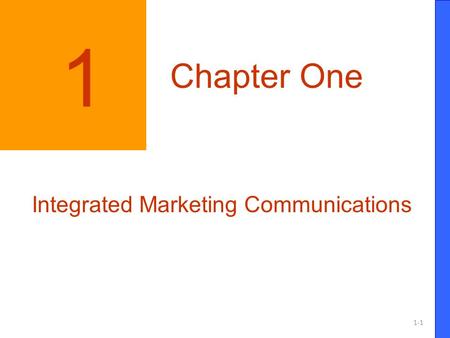 Integrated Marketing Communications