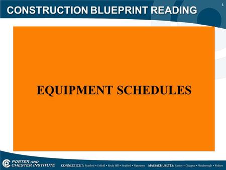 CONSTRUCTION BLUEPRINT READING