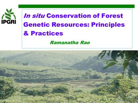 Genotypes or populations Cultivars Genetic stocks, &