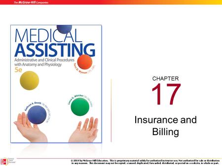 17 Insurance and Billing.