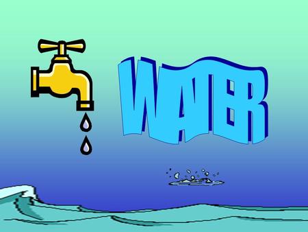 THE WATER CYCLE 1. Water evaporates 2. Water vapour is carried up into the air. 55 44 33 22 11 3. Water vapour condenses to form clouds 4. Rain water.