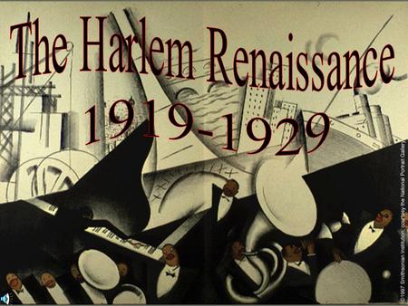 Window Cleaning, 1935 “I refuse to compromise and see blacks as anything less than a proud and majestic people.” Aaron Douglas 1898-1979.