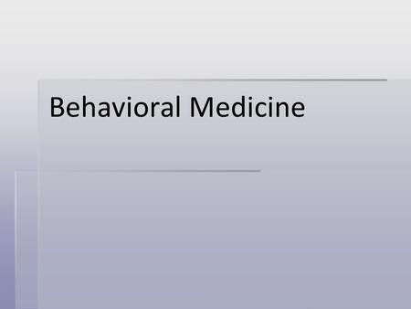 Behavioral Medicine. My Academic Journey…   B.A., Psychology, Miami University (OH); 1994   UNC-Chapel Hill; Adult Autism Program   Florida Dept.