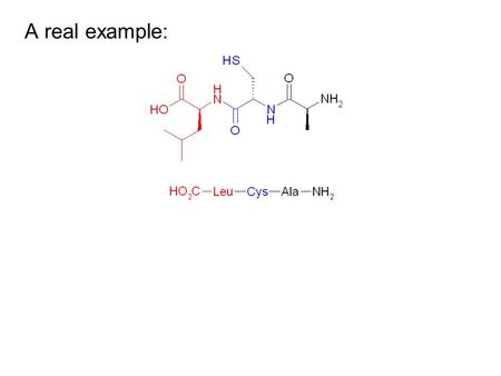 A real example:. Natural Product Peptides, Peptidomimetics & Peptide Analogues “Natural Product” Peptides (nonribosomal peptides) –Product of secondary.