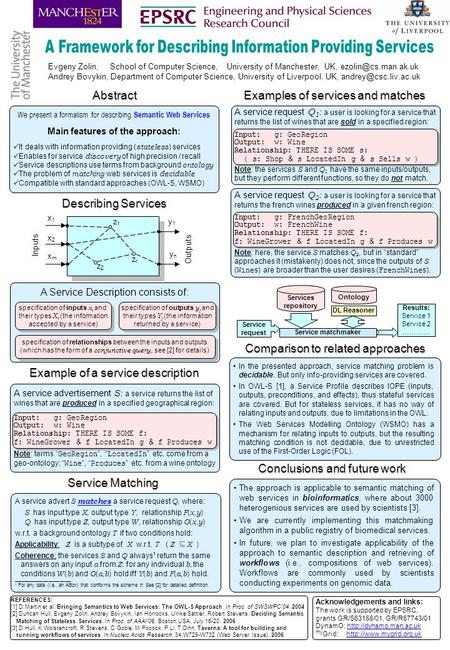 Evgeny Zolin, School of Computer Science, University of Manchester, UK, Andrey Bovykin, Department of Computer Science, University.