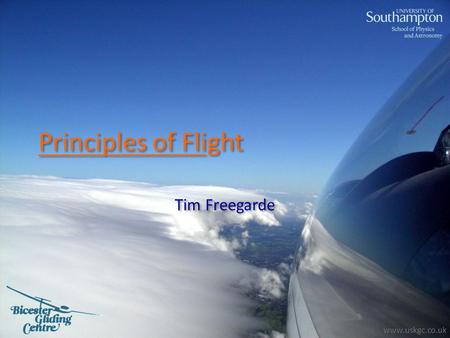 Principles of Flight Tim Freegarde