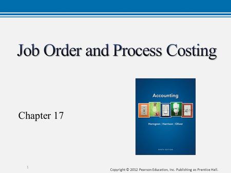 Job Order and Process Costing