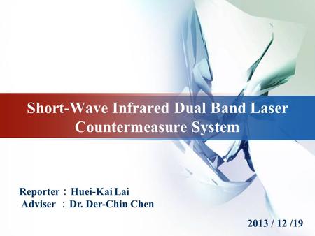 Short-Wave Infrared Dual Band Laser Countermeasure System