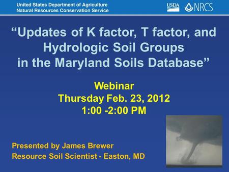 in the Maryland Soils Database”