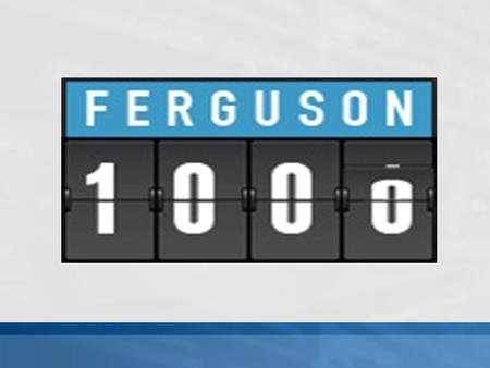 Dave Spence CEO/ Founder Ferguson 1000 Mission- To be a CONNECTOR of companies, job seekers and community organizations to provide jobs for Ferguson.