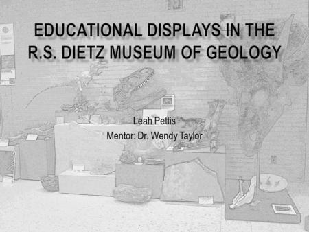 Leah Pettis Mentor: Dr. Wendy Taylor. Rocks and the minerals that form them Mineral of the Southwest Local Fossil Sites.