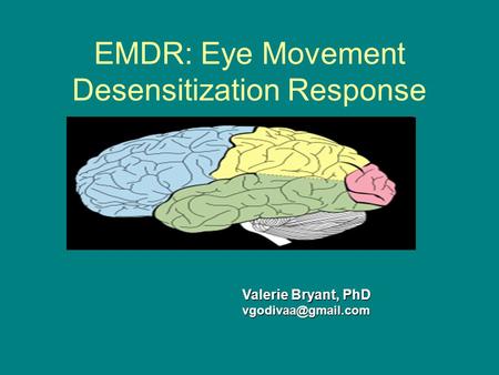 EMDR: Eye Movement Desensitization Response