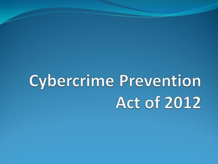 Agenda Provisions Policy Punishable Acts Penalties Enforcement Issues Status.