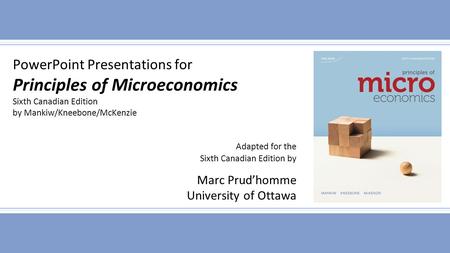 Principles of Microeconomics