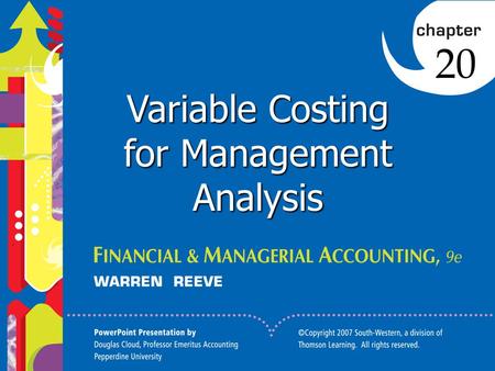 Variable Costing for Management Analysis