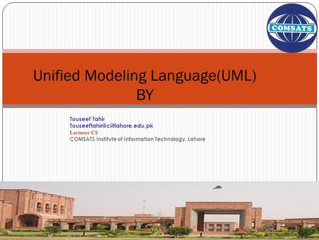 Unified Modeling Language(UML) BY