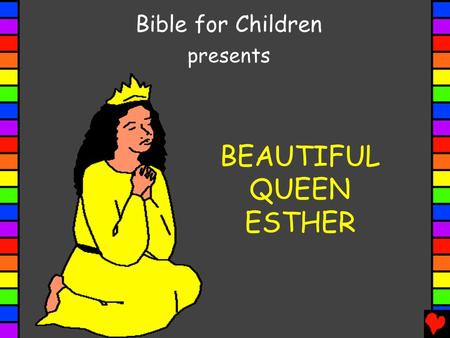 BEAUTIFUL QUEEN ESTHER