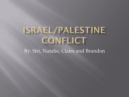 By: Siri, Natalie, Claire and Brandon.  Terrorism is the radical form of Islam, and depending on the point of view, it can be defined as a crime or a.