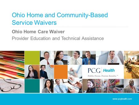 Ohio Home and Community-Based Service Waivers