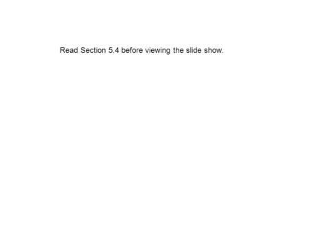 Read Section 5.4 before viewing the slide show.. Unit 19 Calculations with the Mole Conversion Factor Approach (5.4) Mole-to-Mass and Mass-to-Mole Conversions.