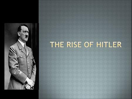  At the end of World War I and under the threat of a communist revolution, Kaiser Wilhelm II abdicated  In 1919, German leaders drafted a constitution.