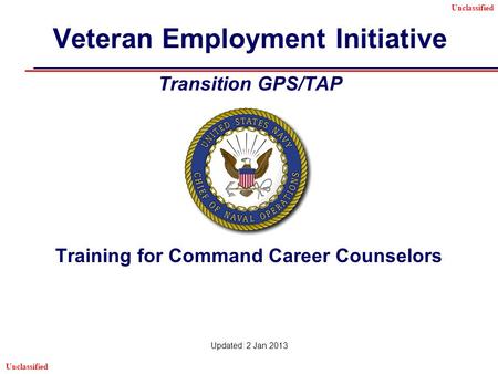 Veteran Employment Initiative