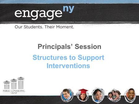 Principals’ Session Structures to Support Interventions.