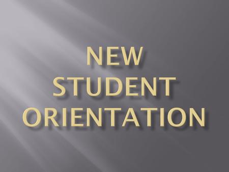 PowerPoint FAQ Handout eRecruiting Handout Surveys Instructions on how to access the New Student Orientation Booklet on the STC website.