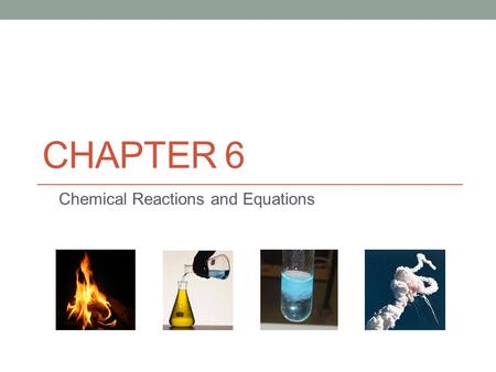 Chemical Reactions and Equations