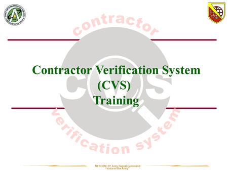 Contractor Verification System