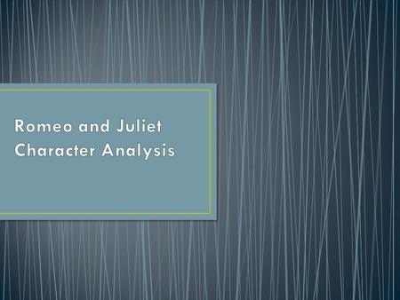 An in-depth look into a character’s personality, motivations, and thoughts. Physical description Speech and actions Direct comment from the narrator Speech.