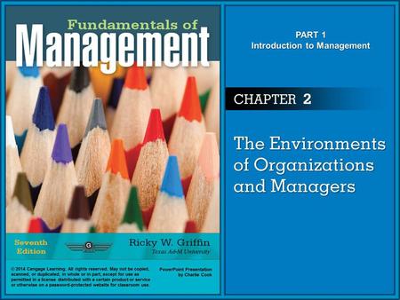 2–2 © 2014 Cengage Learning. All rights reserved. May not be copied, scanned, or duplicated, in whole or in part, except for use as permitted in a license.