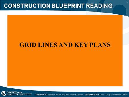 CONSTRUCTION BLUEPRINT READING