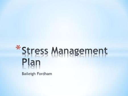 Baileigh Fordham. * One of the best ways to release stress is by cardiovascular exercise. * The best way to reach this optimal level of release is by.