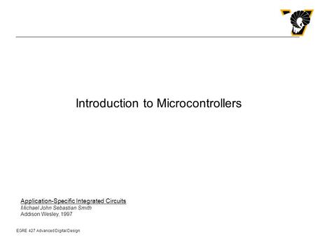 Introduction to Microcontrollers