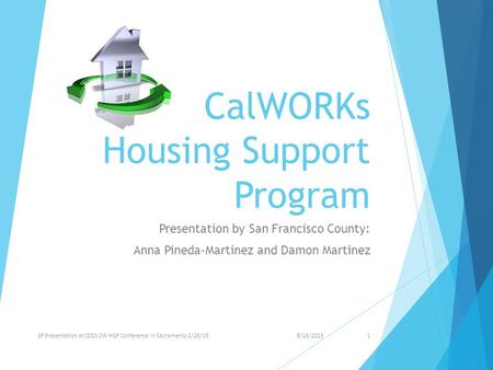 CalWORKs Housing Support Program