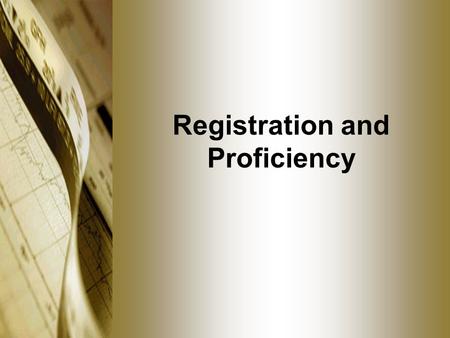 Registration and Proficiency. FCMs and IBs Dual registration required Any firm already fully-registered as both a broker-dealer and an FCM or IB has no.