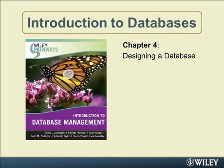 Introduction to Databases