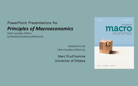 Principles of Macroeconomics