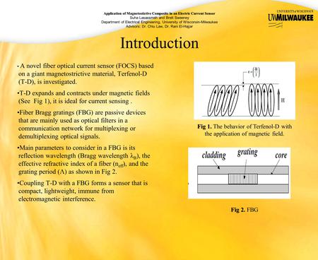 Application of Magnetostictive Composite in an Electric Current Sensor Application of Magnetostictive Composite in an Electric Current Sensor Suha Lasassmeh.