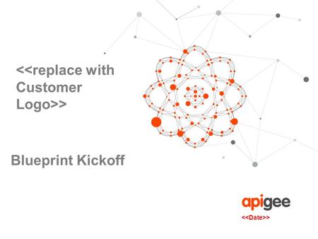 > Blueprint Kickoff >. Introductions Customer Vision & Success Criteria Apigee Accelerator Overview Blueprint Schedule Roles & Responsibilities Communications.