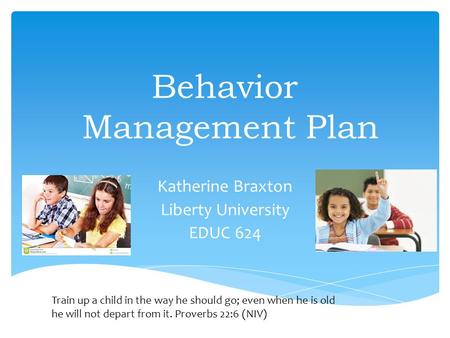 Behavior Management Plan