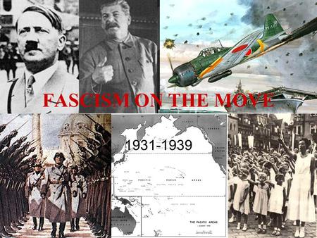 FASCISM ON THE MOVE 1931-1939. I. GLOBAL DEPRESSION A. Europe: still rebuilding from WWI; need to fix up home countries -Britain, France, Italy, Germany.