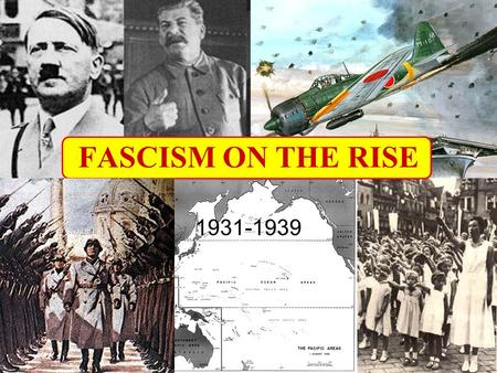 1931-1939 FASCISM ON THE RISE. I. YEARS BETWEEN THE WARS A. Europe: still rebuilding from WWI; need to fix up home countries -Britain, France, Italy,