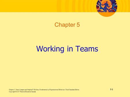 Working in Teams Chapter 5