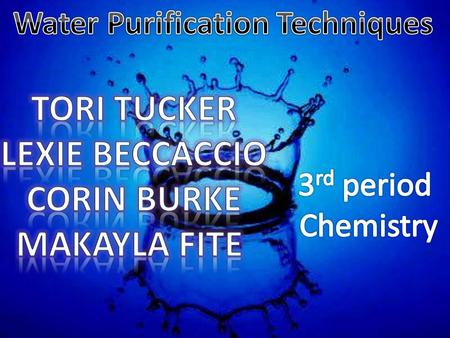 Coagulation: forms a liquid into a thickened mass Flocculation: creates clumps of masses as a cloud or a chemical precipitate Coagulation and Flocculation.